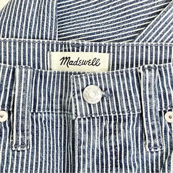 Madewell 9" Mid-Rise Skinny Jeans in Piper Stripe size 27 - Picture 5 of 8
